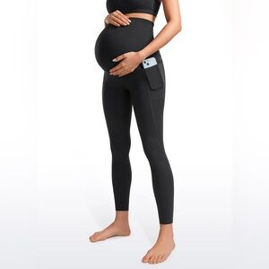 Butterluxe Maternity Leggings with Pockets 25" * NEVER WORN*